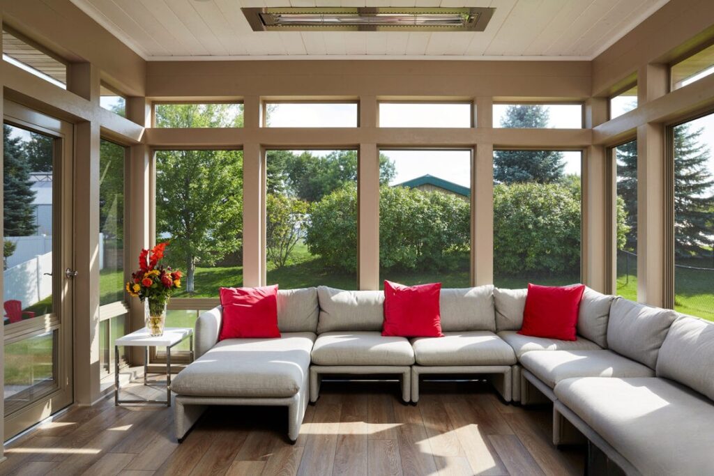 Ez Screen Porch Windows With Infratech Heating